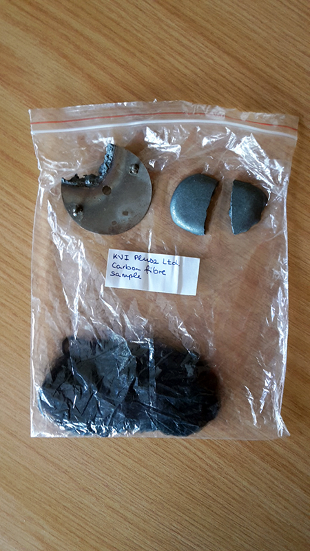 Carbon Fibre Samples | DDS Calorimeters